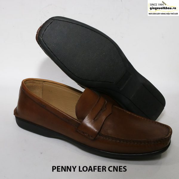 Giày da nam loafer cnes xk002 cao cấp xuất khẩu 003