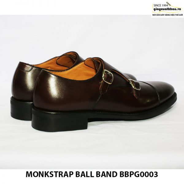 Giày da nam quai sandal monkstrap ball band giá rẻ bbpg0003 005