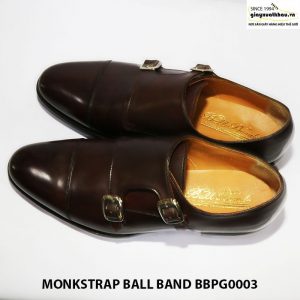 Giày da nam quai sandal monkstrap ball band giá rẻ bbpg0003 002