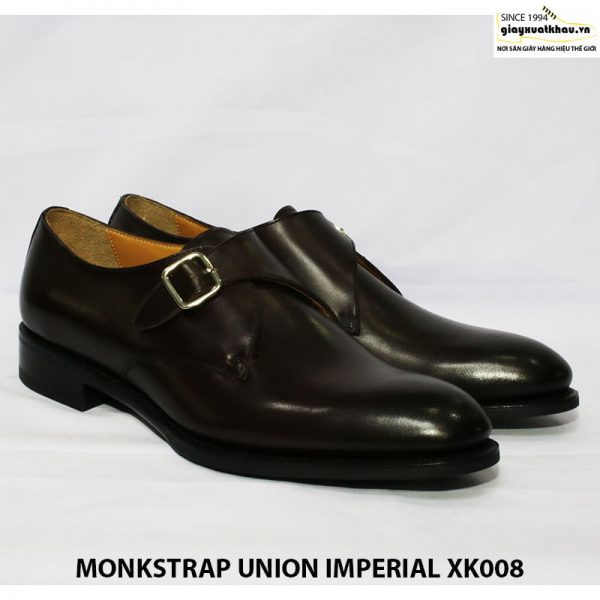 Giày da nam xuất khẩu union imperial monkstrap xk008 giá rẻ 003