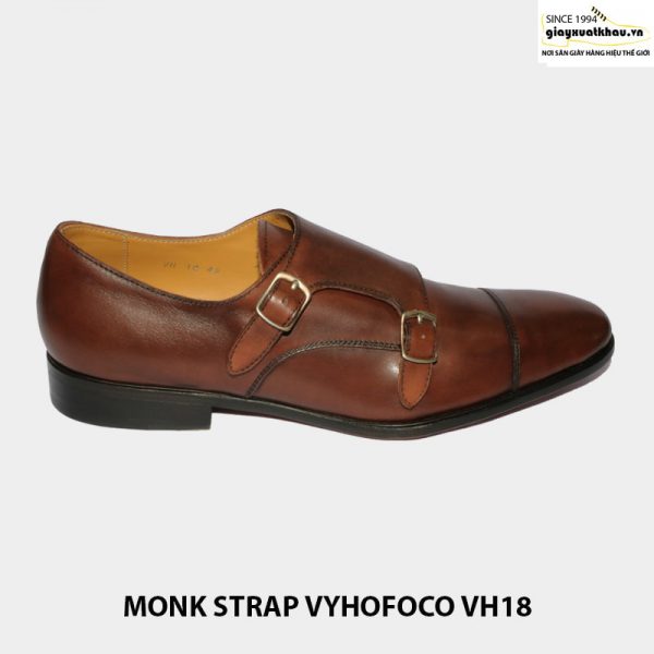 Giày da nam quai hậu sandal monkstrap vyhofoco vh18 001