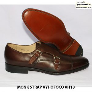 Giày da nam quai hậu sandal monkstrap vyhofoco vh18 005