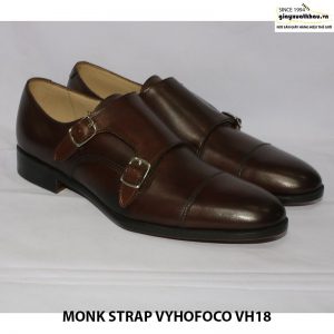 Giày da nam quai hậu sandal monkstrap vyhofoco vh18 003