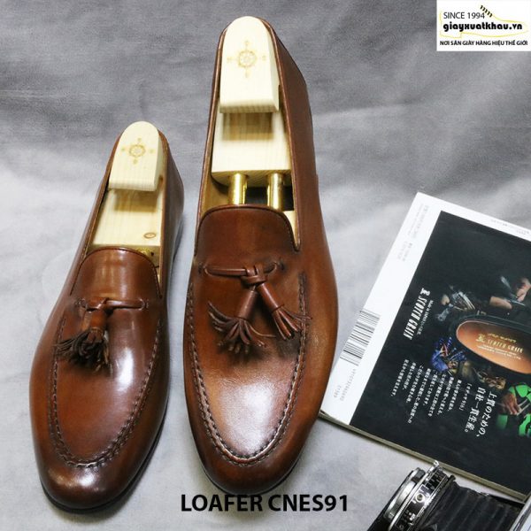 Giày lười nam da bò Loafer CNES91 Size 41 005