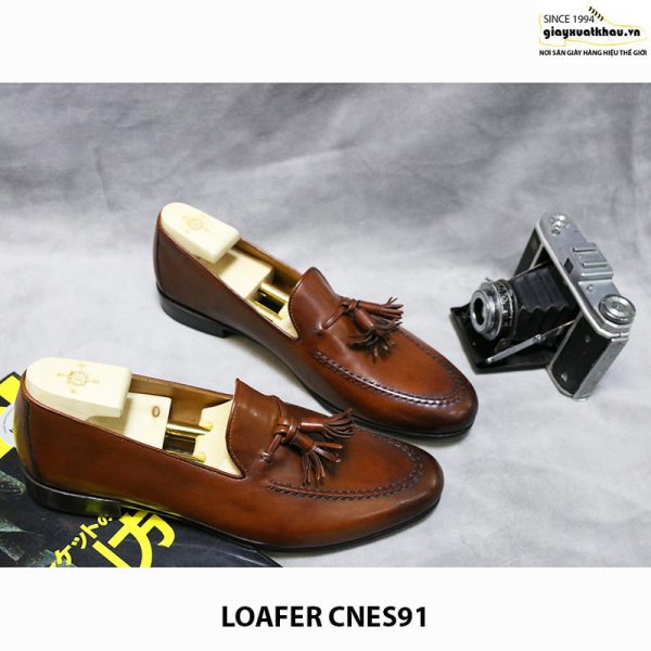 Giày lười nam da bò Loafer CNES91 Size 41 003