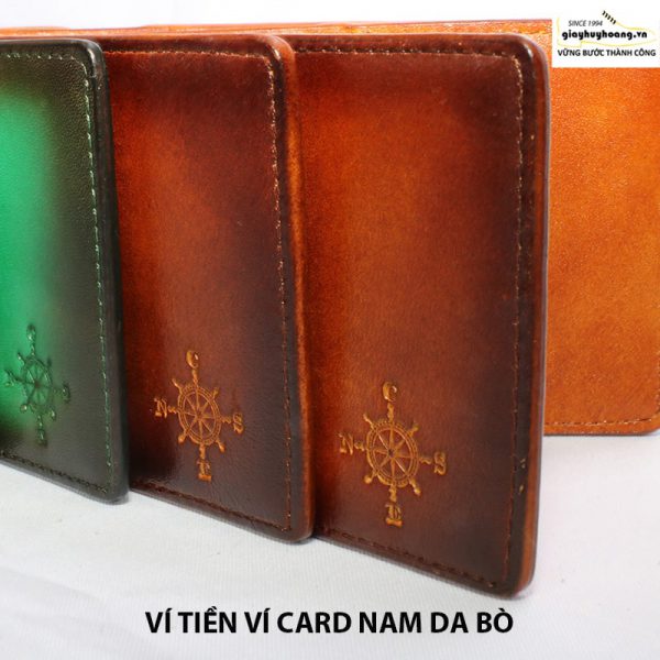 Bán bóp ví đựng card danh thiếp da bò nam CNES VN116 chính hãng 003