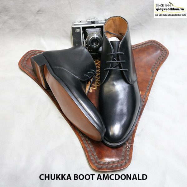Giày công sở nam cổ cao Chukka Boot Amcdonald Size 44 006