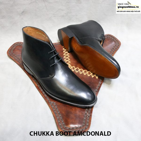 Giày công sở nam cổ cao Chukka Boot Amcdonald Size 44 002