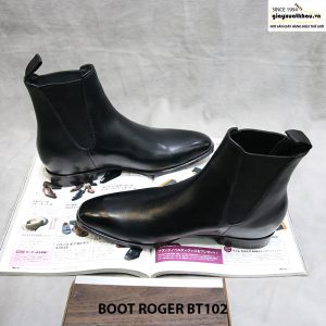 Giày boot nam cổ cao Roger BT102 size 38 005