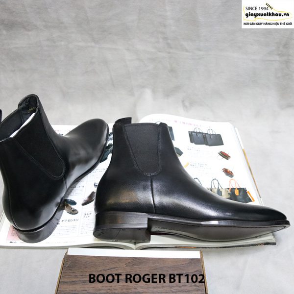 Giày boot nam cổ cao Roger BT102 size 38 004