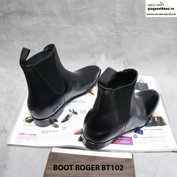 Giày boot nam cổ cao Roger BT102 size 38 003