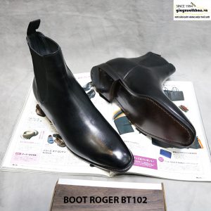 Giày boot nam cổ cao Roger BT102 size 38 002