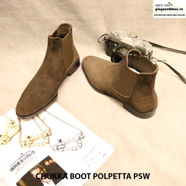 Giày nam cột dây Chukka Boot Polpetta PSW size 40 006