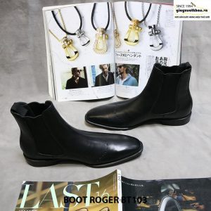 Giày chelsea boot thun cổ cao Roger BT103 Size 40 006