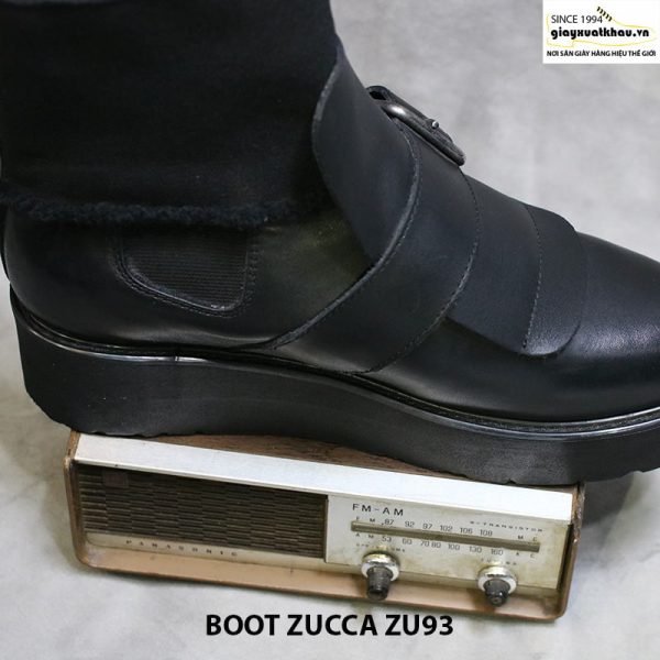 Giày đế cao boot cổ cao nam Zucca zu93 005