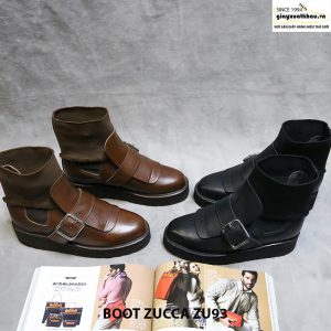 Giày đế cao boot cổ cao nam Zucca zu93 003