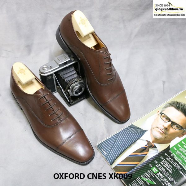 Giày Oxford nam cao cấp CNES XK009 size 41 005