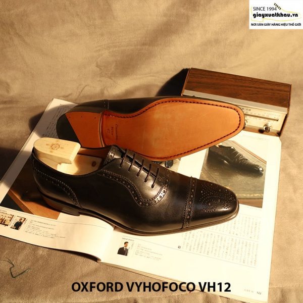 Giày da Oxford cao cấp Vyhofoco VH12 size 42 005