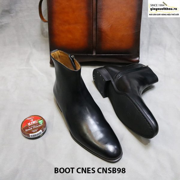 Giày boot nam dây kéo CNES CNSB98 size 42 002