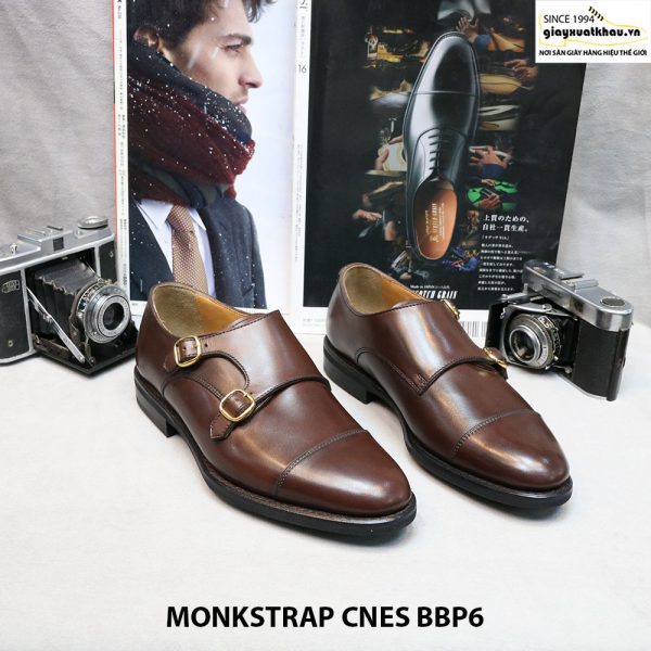 Giày da bò quai Monkstrap CNES L0003 size 36 001