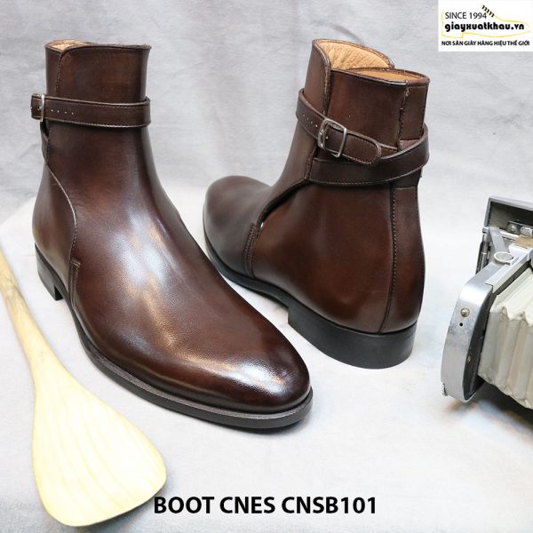 Giày tây boot nam cổ cao cnes cnsb101 giá rẻ xuất khẩu