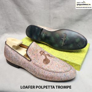 Giày lười vải nam Polpetta Trompe size 41 003