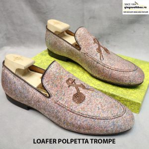 Giày lười vải nam Polpetta Trompe size 41 001