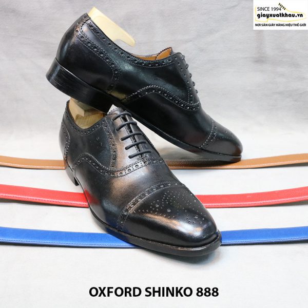 Giày da Oxford Brogue giá rẻ 888 003