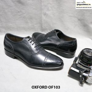 Giày da nam oxford thủ công OF103 size 38 003