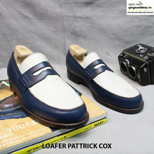 Giày mọi nam Loafer 2 màu Pattrick Cox size 42+43 001