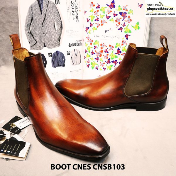 Giày nam cổ cao Boot CNES CNSB103 size 45 003