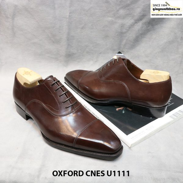 Giày tây da nam Oxford CNES U1111 Size 41 004