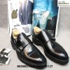 Giày da monkstrap đen CNES 1612T Size 40+41 001