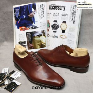 Giày tây nam buộc dây Oxford Wholecut MS207 004