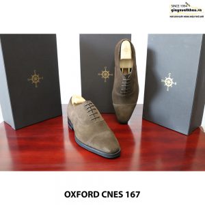 Giày da nam cột dây Oxford Cnes 167 Size 41 006