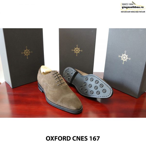Giày da nam cột dây Oxford Cnes 167 Size 41 004