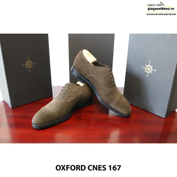 Giày da nam cột dây Oxford Cnes 167 Size 41 003