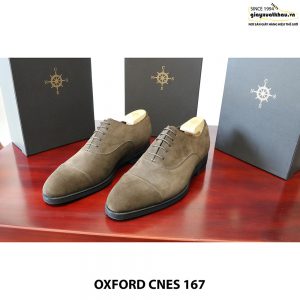 Giày da nam cột dây Oxford Cnes 167 Size 41 002