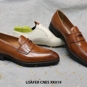 Giày lười da nam Loafer CNES XK019 size 41 004
