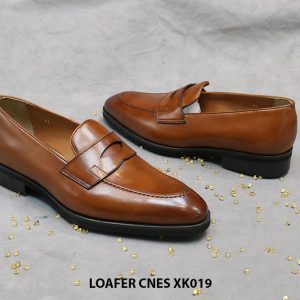 Giày lười da nam Loafer CNES XK019 size 41 003