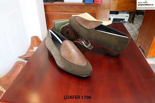 Giày lười nam da bò Loafer 1706 size 43 004