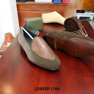 Giày lười nam da bò Loafer 1706 size 43 003