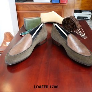 Giày lười nam da bò Loafer 1706 size 43 002