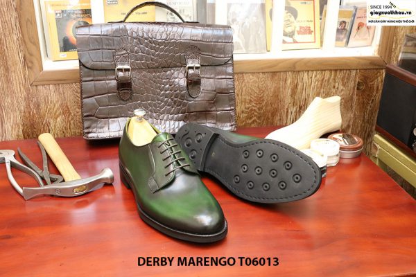 Giày tây da bê Derby Marengo T06013 Size 42 005
