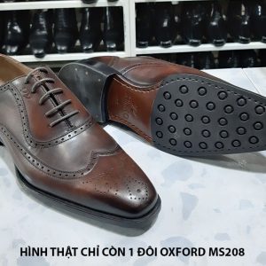 Giày da nam sang trọng Oxford MS208 size 38 002