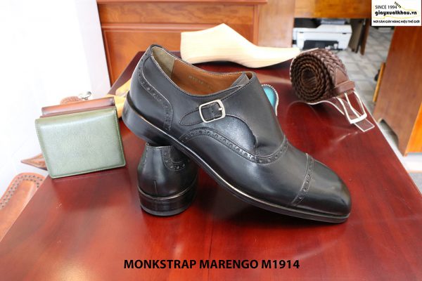 Giày da nam cao cấp Monkstrap Marengo M1914 size 41 006