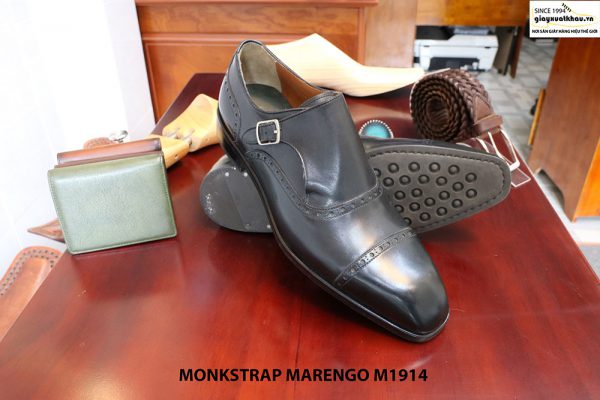 Giày da nam cao cấp Monkstrap Marengo M1914 size 41 005