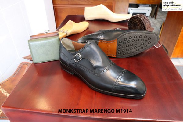Giày da nam cao cấp Monkstrap Marengo M1914 size 41 004