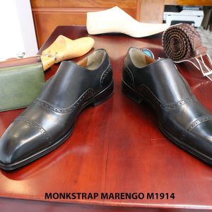 Giày da nam cao cấp Monkstrap Marengo M1914 size 41 002