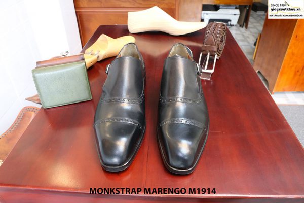 Giày da nam cao cấp Monkstrap Marengo M1914 size 41 001